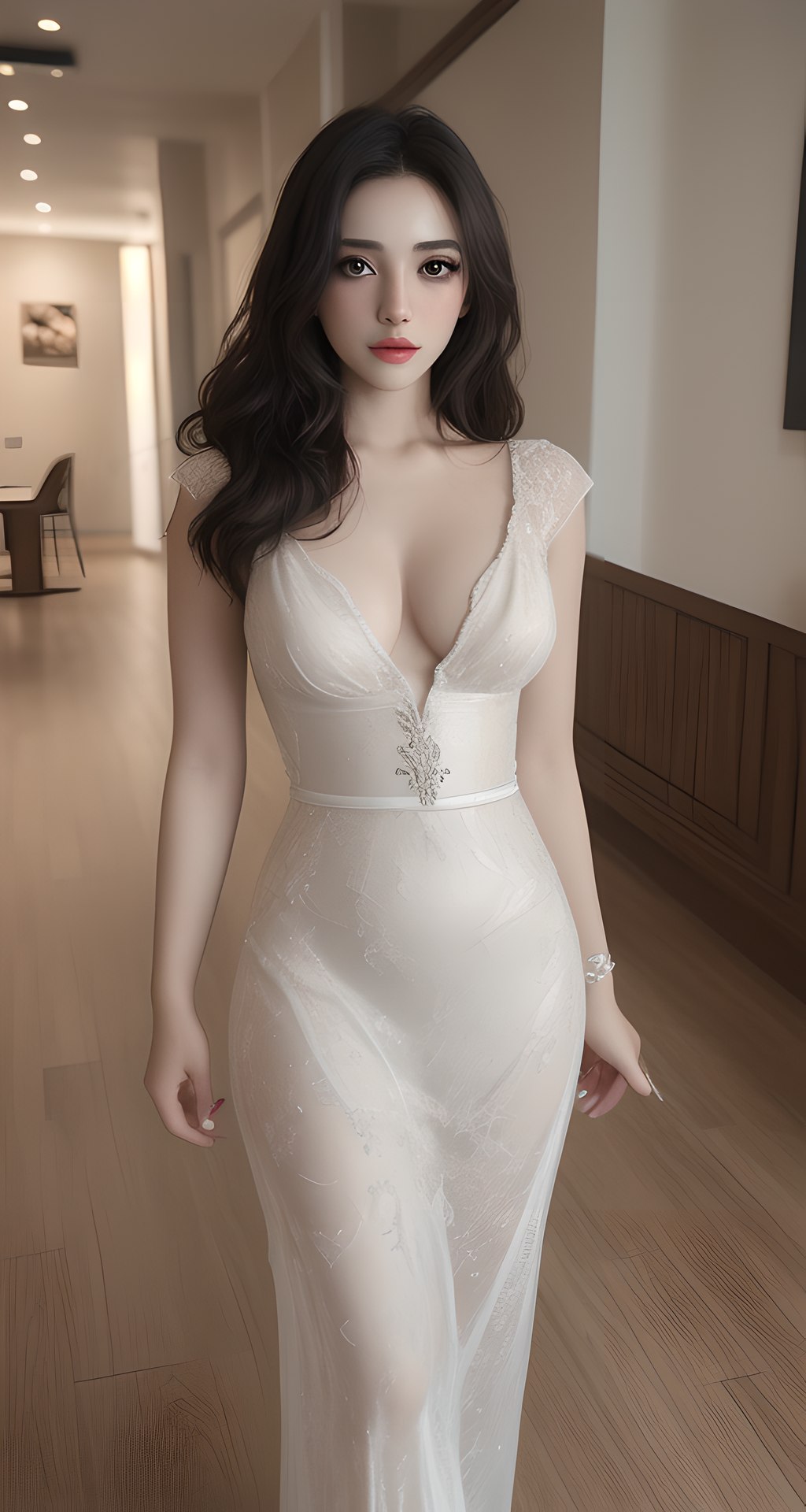 best quality,medium_breast,depth of field,medium_breasts,{{extremely_detailed_eyes_and_face}},best quality,highly detailed,masterpiece,ultra-detailed,illustration,stand,evening dress